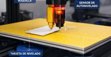 como nivelar una cama de una impresora 3d