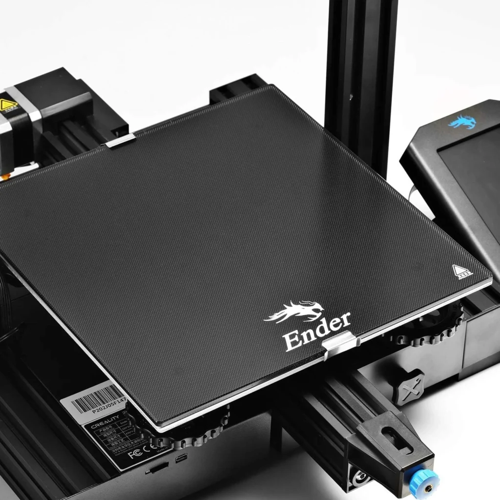 detalle de impresora 3d creality ender 3 v2