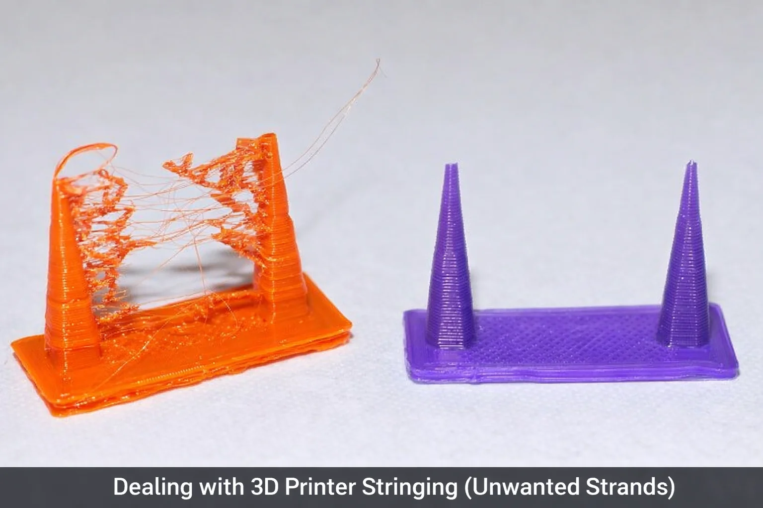 ¿Qué es el stringing o encordado en impresión 3D?
