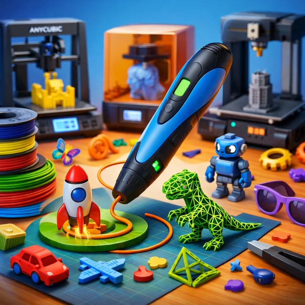 Qué es un bolígrafo 3D y cómo usarlo de verdad