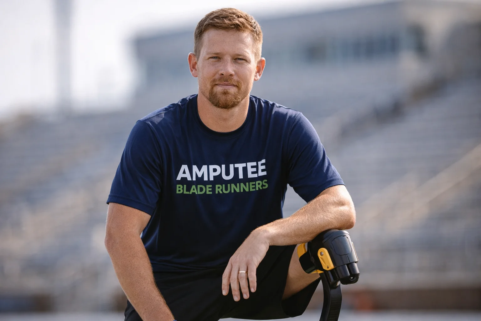 Ryan Fann, atleta paralímpico y fundador de Amputee Blade Runners, impulsando el acceso a running blades para niños
