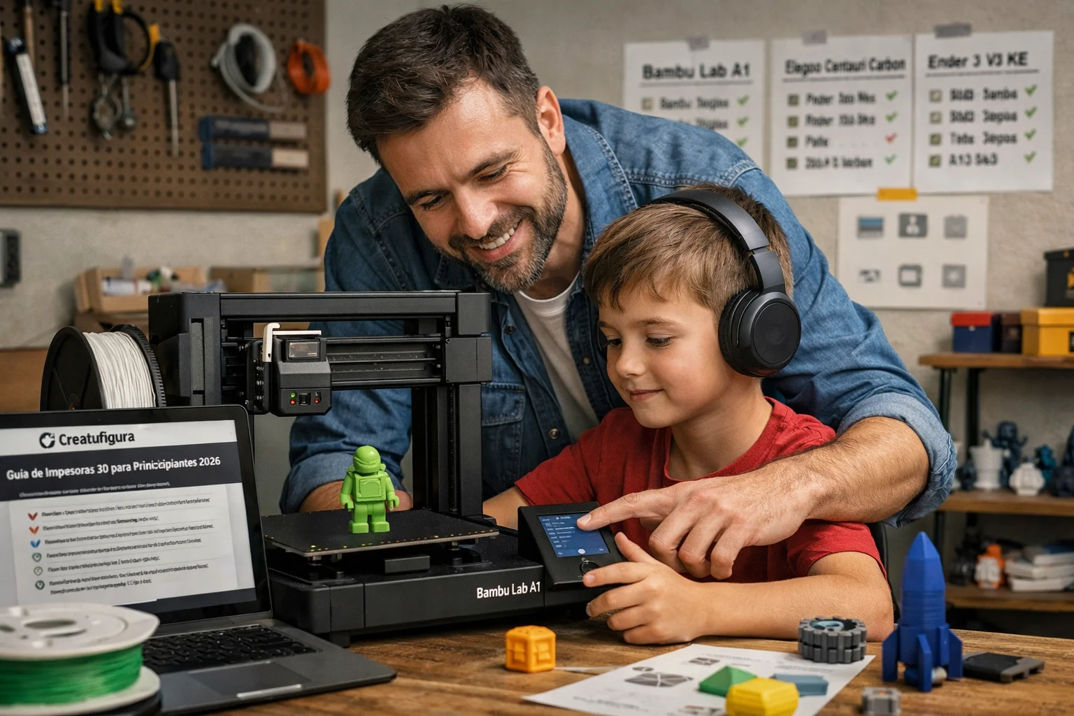 Mejor impresora 3D para principiantes en 2026